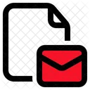 File Mail Letter Icon