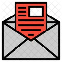 Mail Bill Document Icon