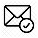 Mail Approve Checkmark Icon