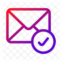 Mail Approve Checkmark Icon