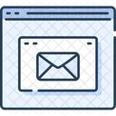 Website Wireframe Mail Email Icon
