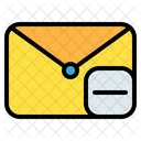 Mail Message Reduce Icon