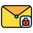Mail Message Lock Icon