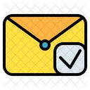 Mail Message Check Icon
