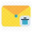 Mail Message Trash Icon
