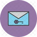 Mail Password Encryption Icon