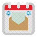 Mail Envelope Calendar Icon
