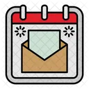 Mail Envelope Calendar Icon