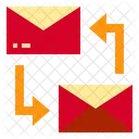 Mail Transfer Data Communication Icon