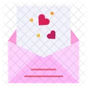 Mail Letter Heart Icon