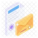 Mail Correspondence Letter Icon