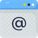 Webpage Browser Email Icon