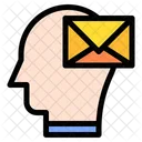 Mail Mind Thought Icon