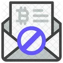 Mail Block Notification Icône