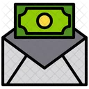 Mail Cash Payment Icon