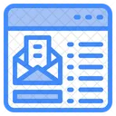 Mail List Contact Mail Icon