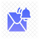 Mail Notification Bell Icon
