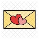 Mail Valentine Love Icon