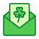 Mail Letter Clover Icon