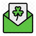 Mail Letter Clover Icon