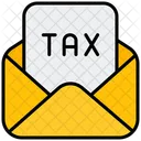 Mail Envelope Tax Icon