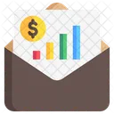 Mail Graph Message Icon