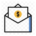 Mail Letter Dollar Icon