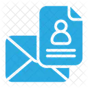 Mail Hiring Contact Icon
