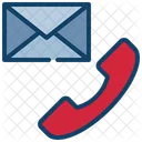Mail Envelope Phone Icon