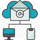 Mail Hosting Server Icon