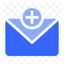 Mail Add Email Icon