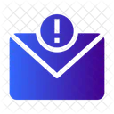 Mail Warning Email Icon