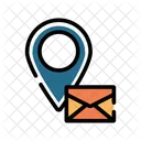 Mail Address Place Icon