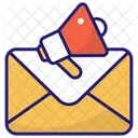 Mail Advertising  Icon