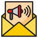 Mail Advertising  Icon