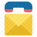 Mail and  call  Icon