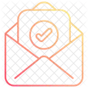 Mail Approved Check Letter Icon