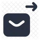 Mail Arrow Right  Icon