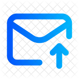 Mail Arrow Up  Icon