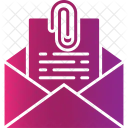 Mail Attachment  Icon