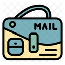 Mail Bag Satchel Letter Bag Icon