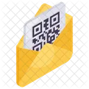 Email Mail Barcode Correspondence Icon