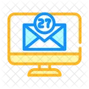 E-Mail-Benachrichtigung  Symbol