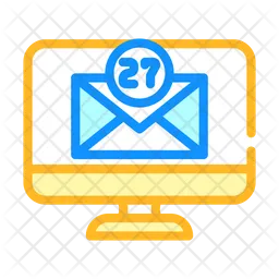 E-Mail-Benachrichtigung  Symbol