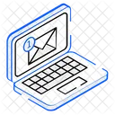 E Mail Alarm E Mail Benachrichtigung Nachrichtenbenachrichtigung Symbol