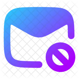 Mail-Block-  Symbol