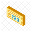 Coworking Mailbox Isometric Icon