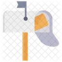 Mail Box Letterbox Postbox Icon