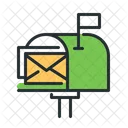 Mail Box Letters Correspondence Icon