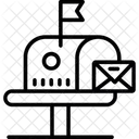 Mail Box Post Letters Icon
